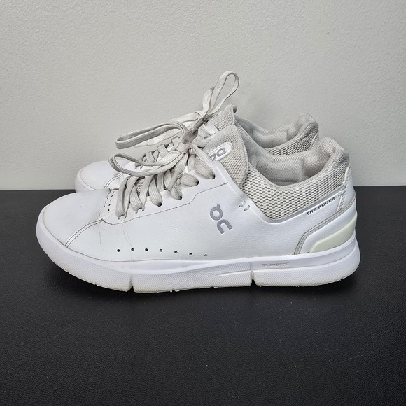 On Shoes Womens Size 8.5 White THE ROGER Advantage Tennis Court Running Sneakers - Picture 2 of 10